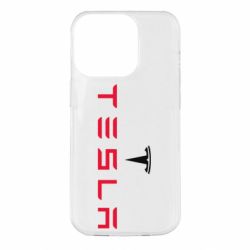 Чехол для iPhone 14 Pro Tesla - PrintSalon