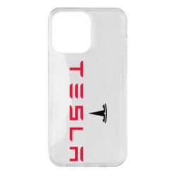 Чехол для iPhone 14 Pro Max Tesla - PrintSalon