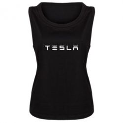 Женская майка Тесла - PrintSalon