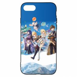 Чехол для iPhone SE 2022 Teyvat Genshin Impact - PrintSalon