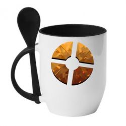 Чашка с ложкой TF 2 - PrintSalon