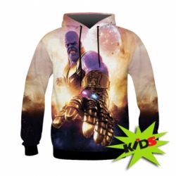 Дитяче 3D худі Thanos, Avengers
