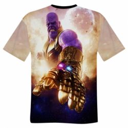 Мужская футболка 3D Thanos, Avengers - PrintSalon