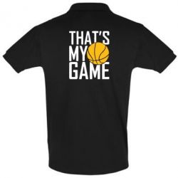 Мужское поло that's My Game - PrintSalon