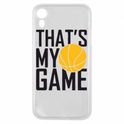 Чохол для iPhone XR that's My Game