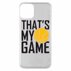Чохол для iPhone 11 that's My Game - PrintSalon