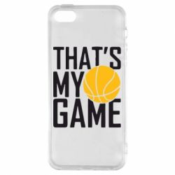 Чохол для iphone 5/5S/SE that's My Game - PrintSalon