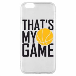 Чохол для iPhone 6/6S that's My Game - PrintSalon