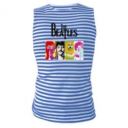 Майка-тельняшка The Beatles Logo - PrintSalon