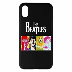 Чехол для iPhone X/Xs The Beatles Logo - PrintSalon