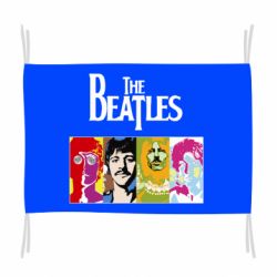 Флаг The Beatles Logo - PrintSalon