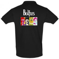 Мужское поло The Beatles Logo - PrintSalon