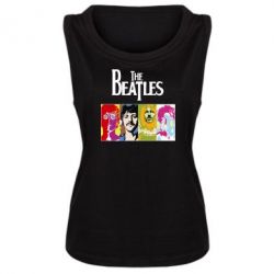 Женская майка The Beatles Logo - PrintSalon