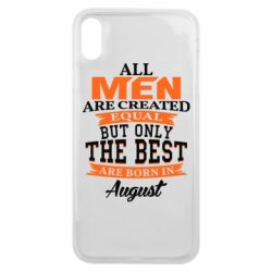 Чехол для iPhone Xs Max The best men are born in August - PrintSalon