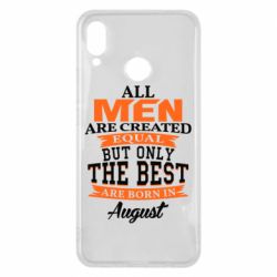 Чехол для Huawei P Smart Plus 2018 The best men are born in August - PrintSalon