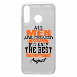 Чехол для Huawei P30 Lite The best men are born in August - PrintSalon