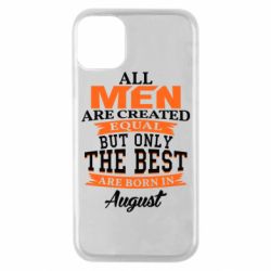 Чехол для iPhone 11 Pro The best men are born in August - PrintSalon