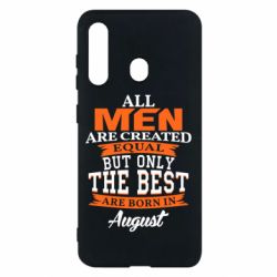 Чехол для Samsung M40 The best men are born in August - PrintSalon