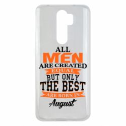 Чехол для Xiaomi Redmi Note 8 Pro The best men are born in August - PrintSalon