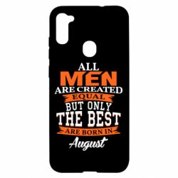 Чехол для Samsung A11/M11 The best men are born in August - PrintSalon