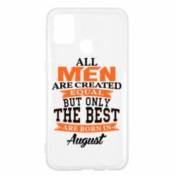 Чехол для Samsung M31 The best men are born in August - PrintSalon