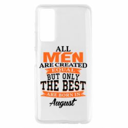 Чехол для Huawei P Smart 2021 The best men are born in August - PrintSalon