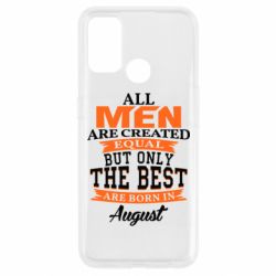 Чехол для Oppo A53/A32/A33 The best men are born in August - PrintSalon