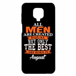 Чехол для Xiaomi Redmi Note 9S/9Pro/9Pro Max The best men are born in August - PrintSalon