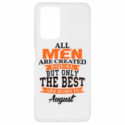 Чехол для Xiaomi Redmi Note 10 Pro The best men are born in August - PrintSalon