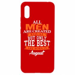 Чехол для Xiaomi Redmi 9a The best men are born in August - PrintSalon