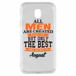 Чехол для Samsung J3 2017 The best men are born in August - PrintSalon