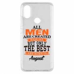 Чехол для Xiaomi Mi A2 The best men are born in August - PrintSalon