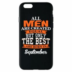 Чохол для iPhone 6/6S The best men are born in September - PrintSalon