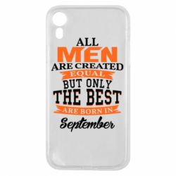 Чохол для iPhone XR The best men are born in September - PrintSalon