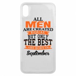 Чохол для iPhone Xs Max The best men are born in September - PrintSalon