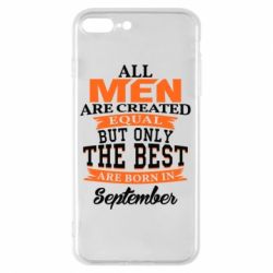 Чохол для iPhone 8 Plus The best men are born in September - PrintSalon