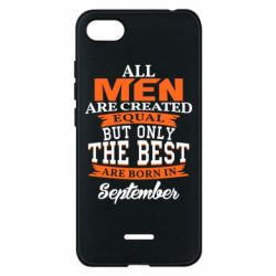 Чехол для Xiaomi Redmi 6A The best men are born in September