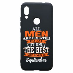 Чохол для Xiaomi Redmi 7 The best men are born in September - PrintSalon
