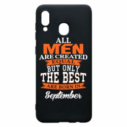 Чохол для Samsung A20 The best men are born in September - PrintSalon