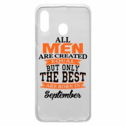 Чохол для Samsung A30 The best men are born in September - PrintSalon