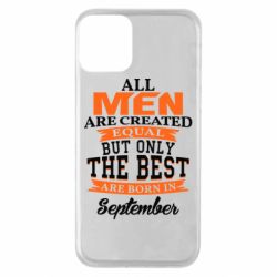 Чохол для iPhone 11 The best men are born in September - PrintSalon
