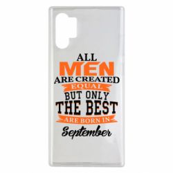 Чохол для Samsung Note 10 Plus The best men are born in September - PrintSalon