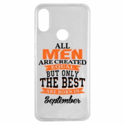 Чохол для Xiaomi Redmi Note 7 The best men are born in September - PrintSalon