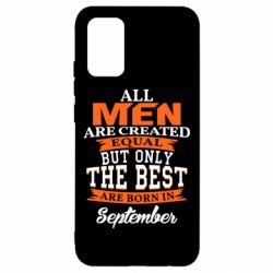 Чохол для Samsung A02s/M02s The best men are born in September - PrintSalon