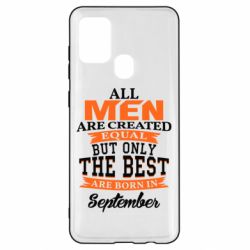 Чохол для Samsung A21s The best men are born in September - PrintSalon