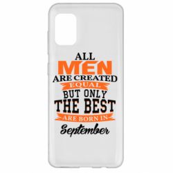 Чохол для Samsung A31 The best men are born in September - PrintSalon