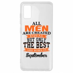 Чохол для Samsung A41 The best men are born in September - PrintSalon