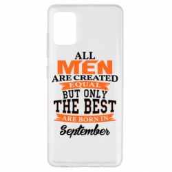 Чохол для Samsung A51 The best men are born in September - PrintSalon