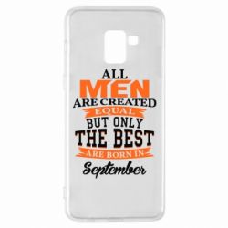 Чохол для Samsung A8+ 2018 The best men are born in September - PrintSalon