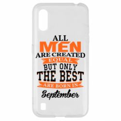 Чохол для Samsung A01 / M01 The best men are born in September - PrintSalon